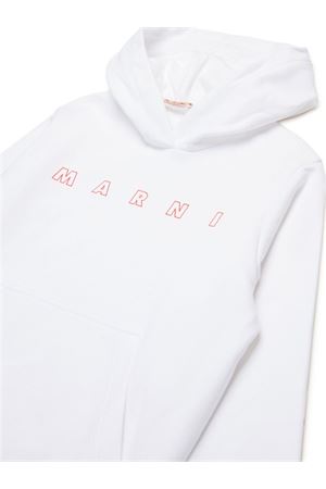 Logo-Print Hoodie MARNI KIDS | M01407M00V00M100